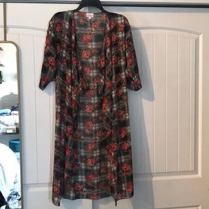 Lularoe Floral Shirley Kimono